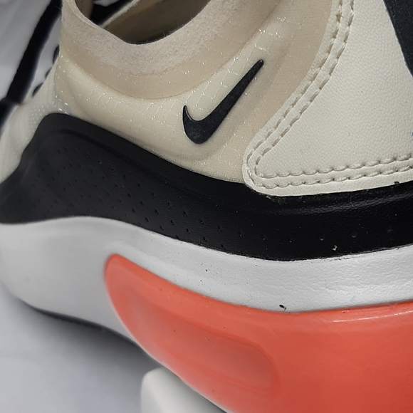 NIKE AIRWALK SALMON & BEIGE & WHITE, 9 - Picture 7 of 8